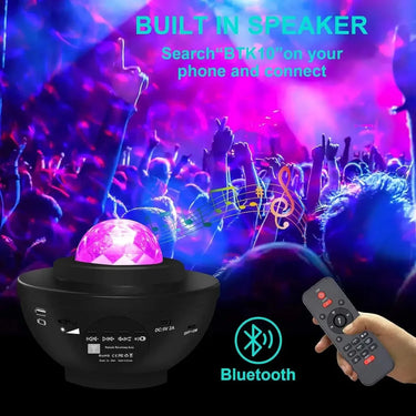 CosmoSphere™ 21-Color Bluetooth Star Projector - TechShopi